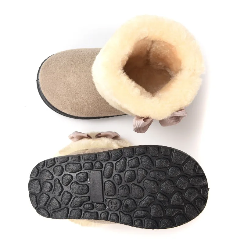 Botas de nieve niña impermeables con forro cálido - imagen 2