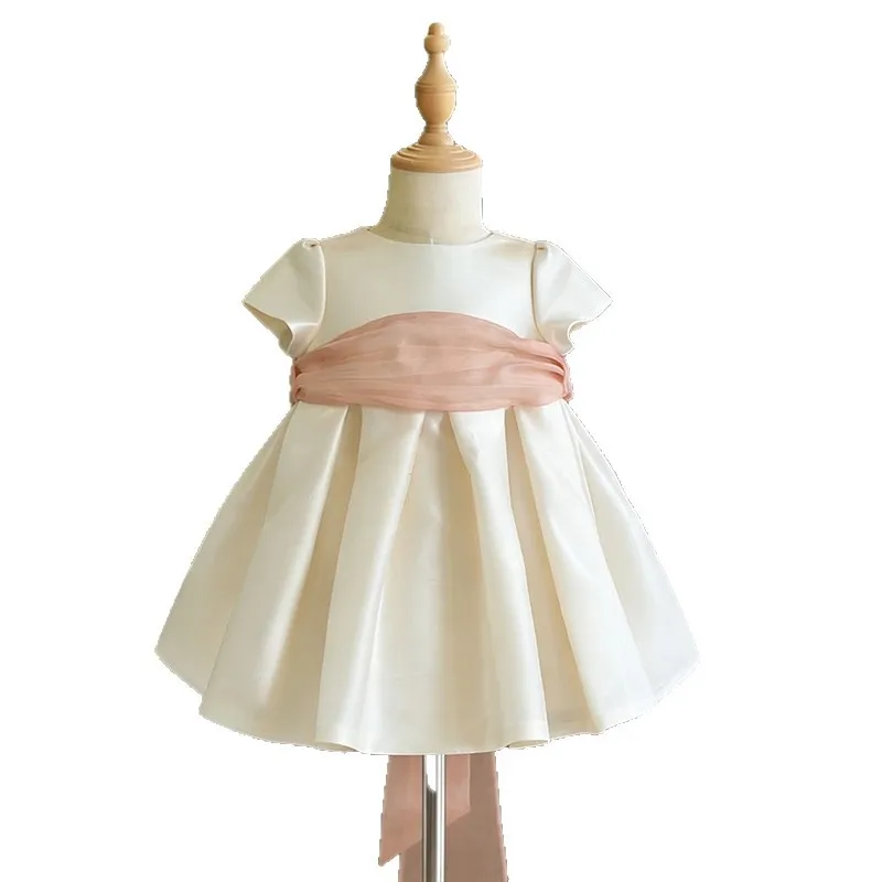 Vestido de fiesta para bebé niña con encaje estilo princesa - imagen 5
