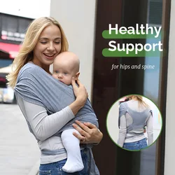 PANGDUBE Portabebés ergonómico de algodón – Para recién nacidos hasta 36 meses