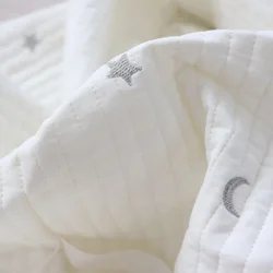 Protector de cuna acolchado para bebé, suave y seguro