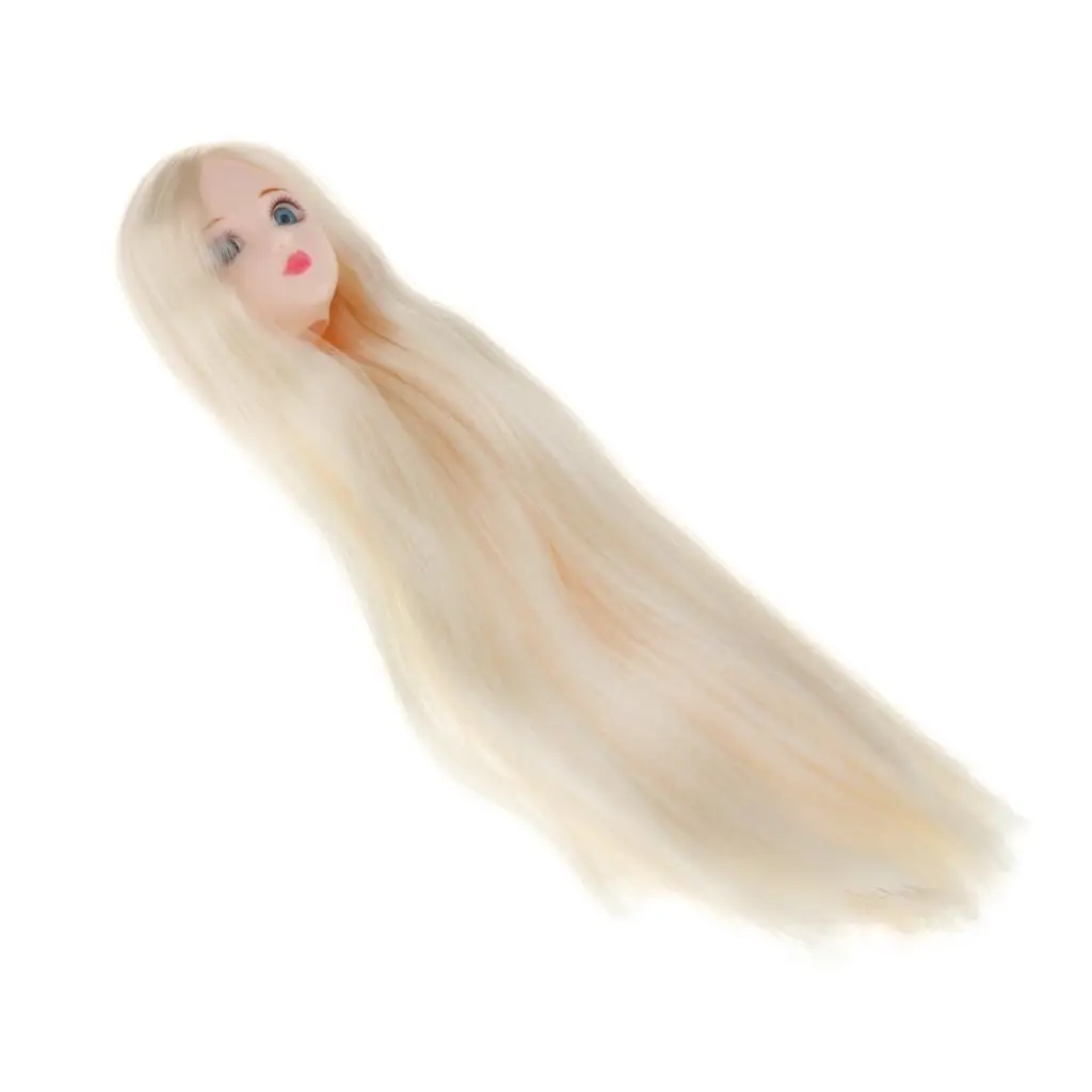 Cabeza de muñeca BJD con cabello enraizado para Blythe - imagen 2