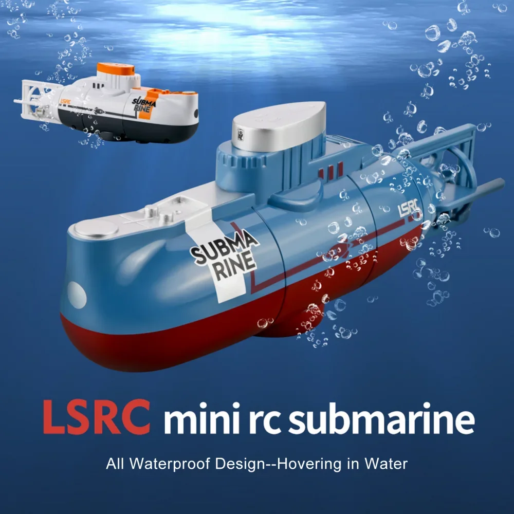 Submarino RC sumergible LSRC Mini con luz LED para niños - imagen 4