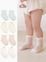 Milancel calcetines de malla sin costuras para recién nacidos