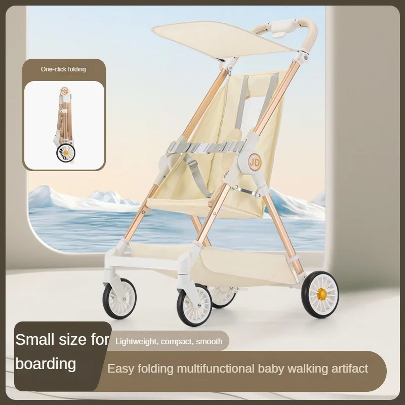 Coche légère pliant pour bébé – Compact et portable de voyage - imagen 5