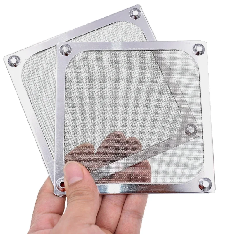 Ventilador PC 120mm silencioso con filtro antipolvo - Rejilla aluminio