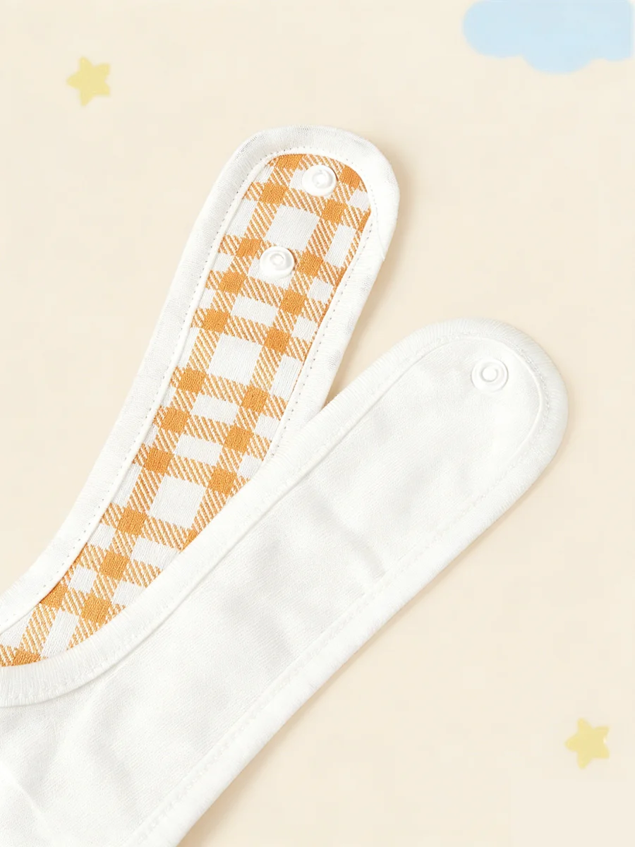 Baberos para bebé con diseño aleatorio, suaves y absorbentes - imagen 3