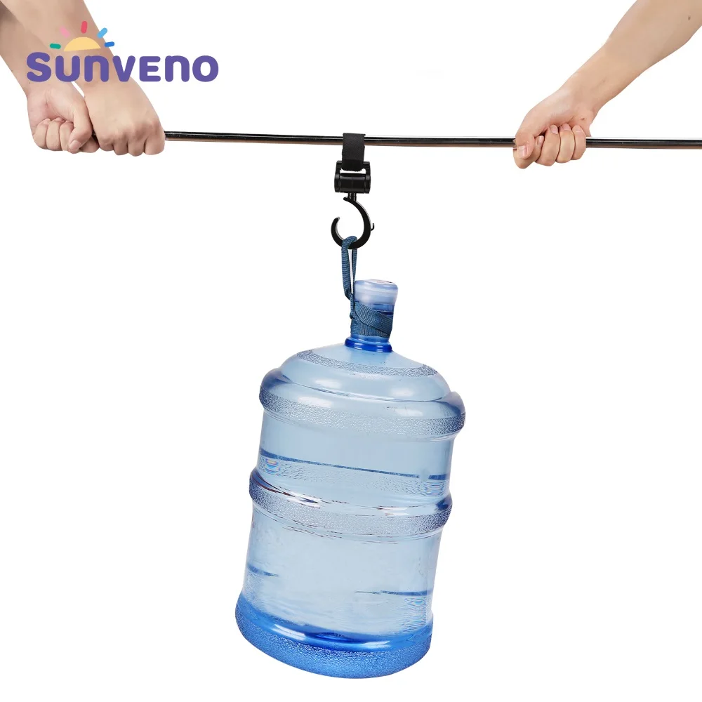 Sunveno ganchos giratorios 360° para cochecito de bebé - imagen 2