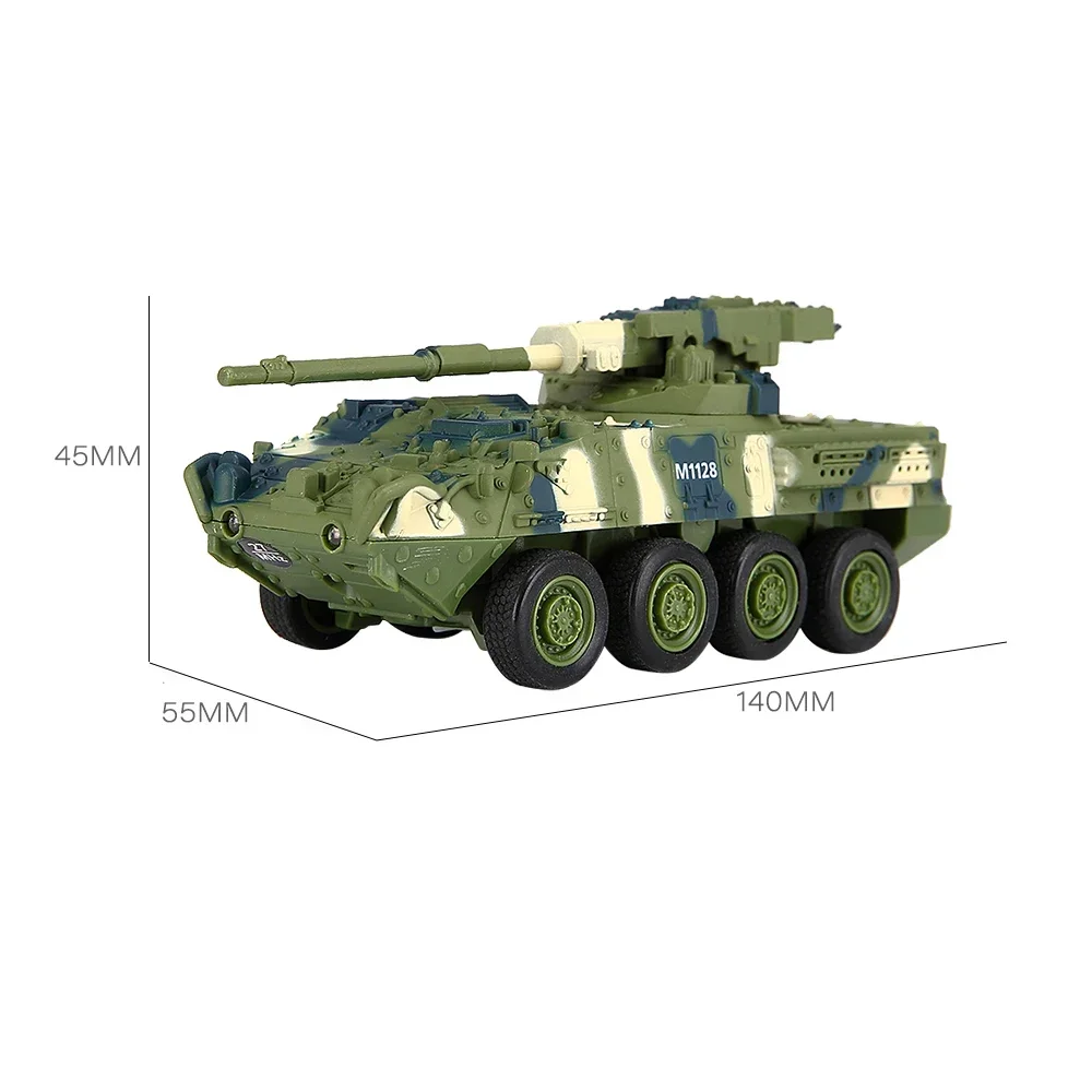 Tanque RC teledirigido de camuflaje leopardo para niños - imagen 3