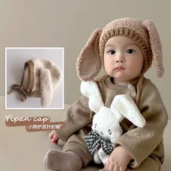 Gorro con orejas para bebé recién nacido – Felpa suave para fotos