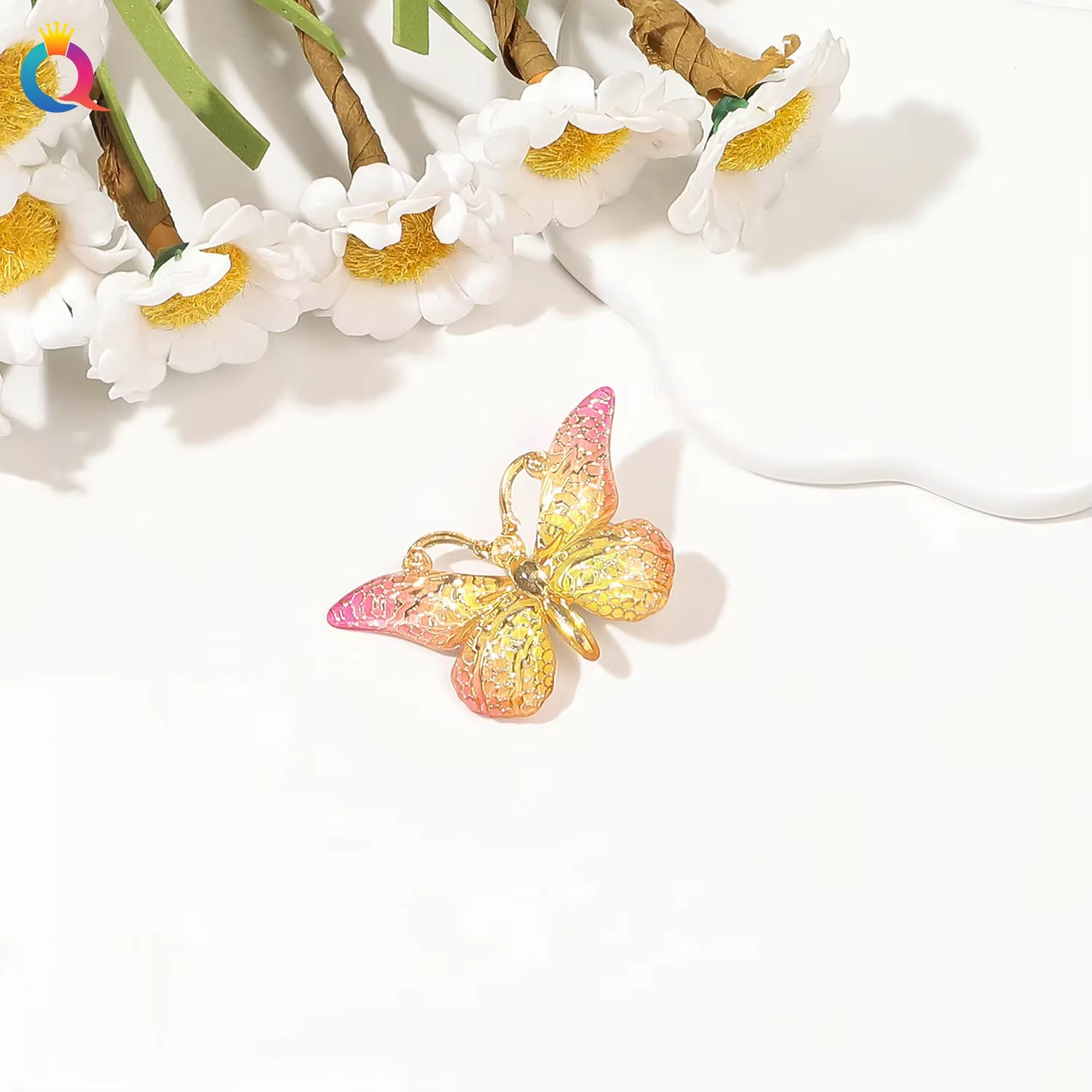 Detalle de los clips de princesa