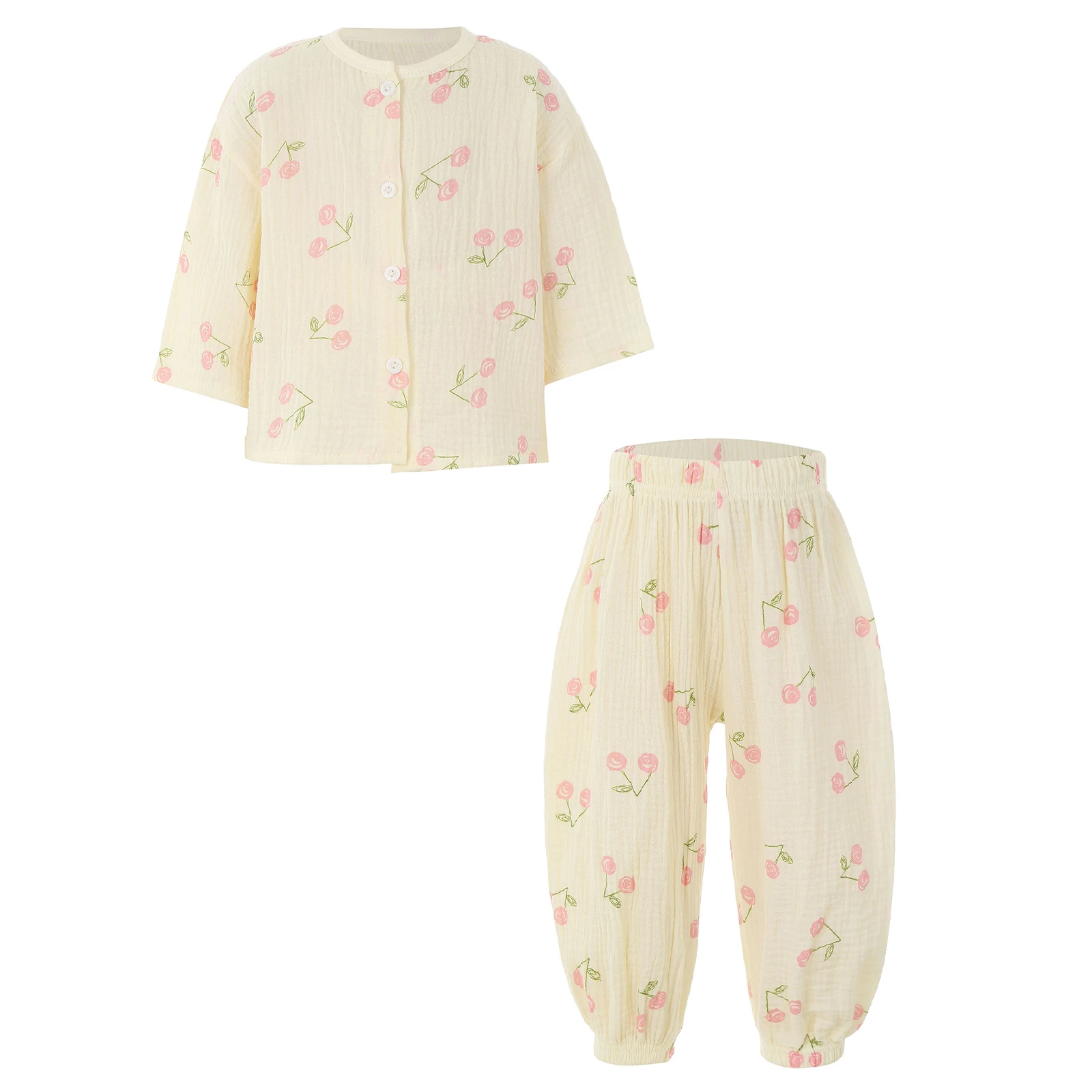 Pijama infantil con estampados y colores