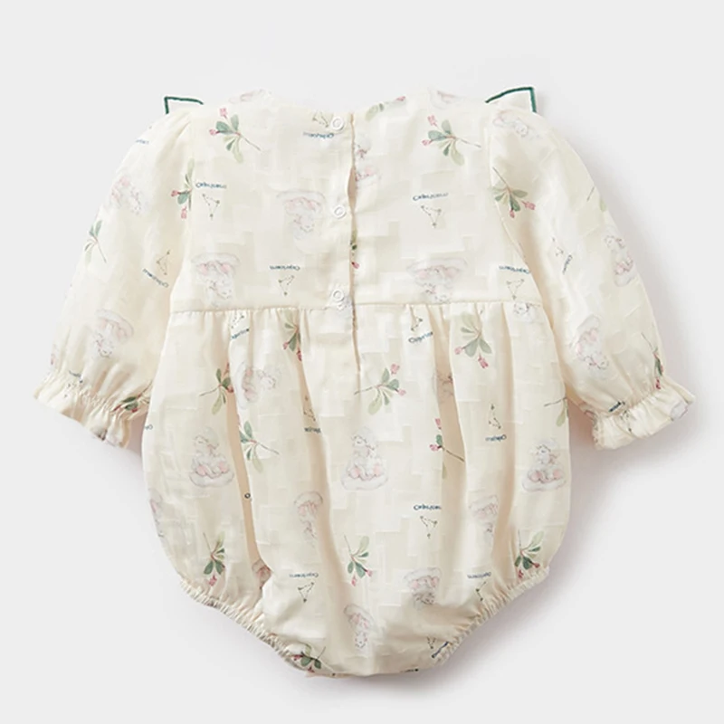 Boutique Mono manga larga estilo chino para bebé niña primavera - imagen 2