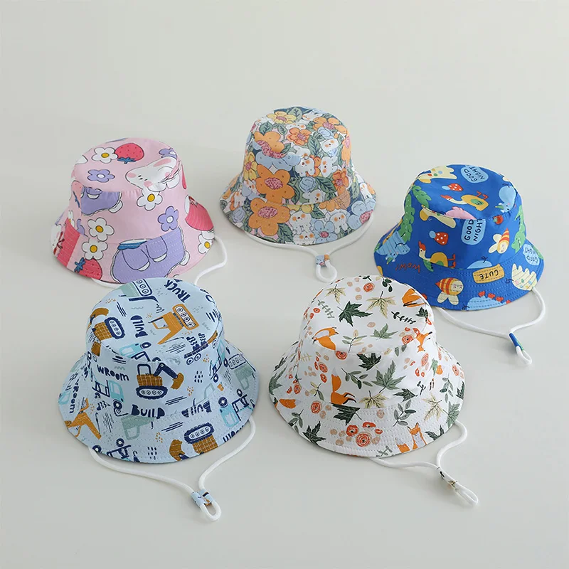 Sombrero tipo cubo infantil para verano