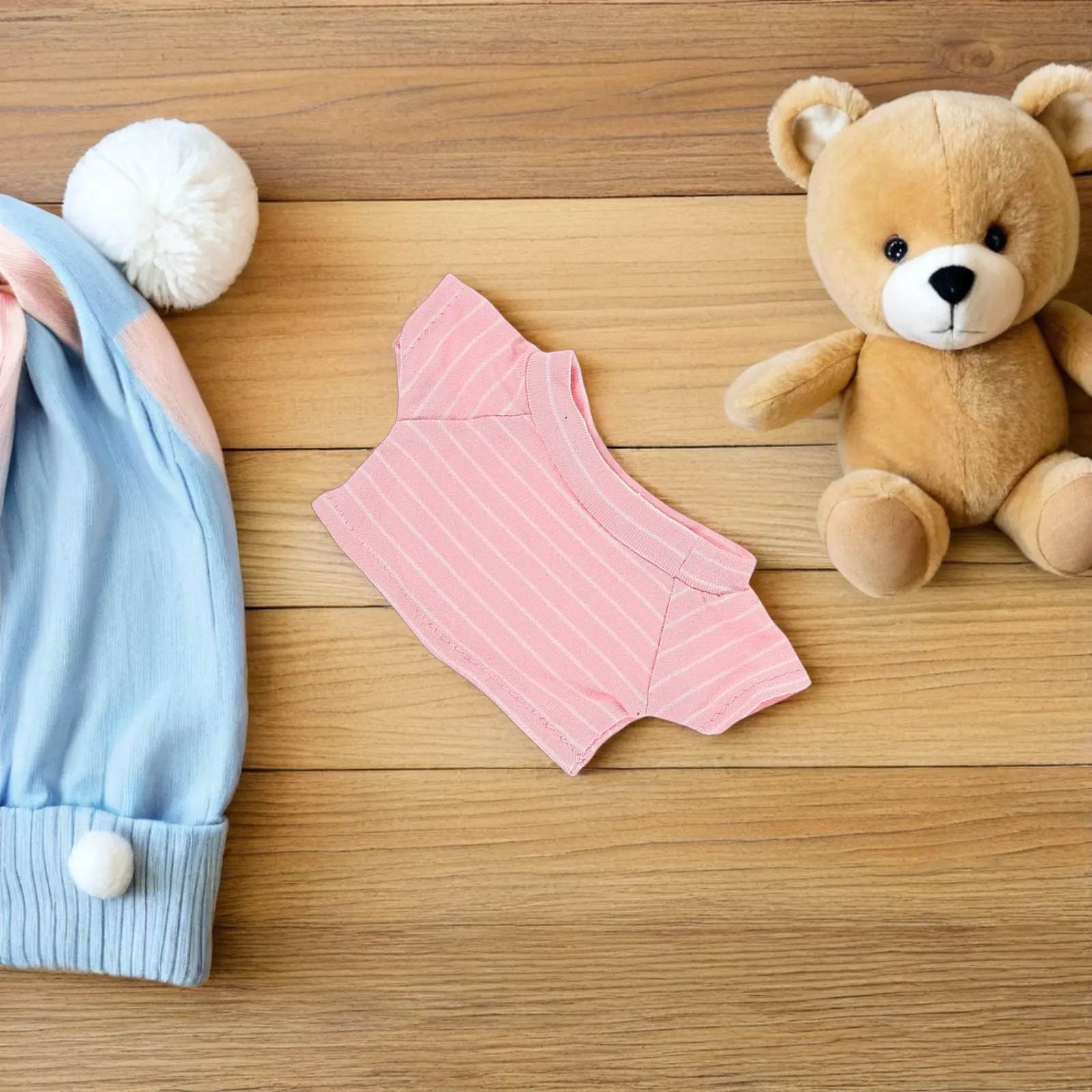 Disfraz de oso reutilizable para peques con camiseta y peluche - imagen 4