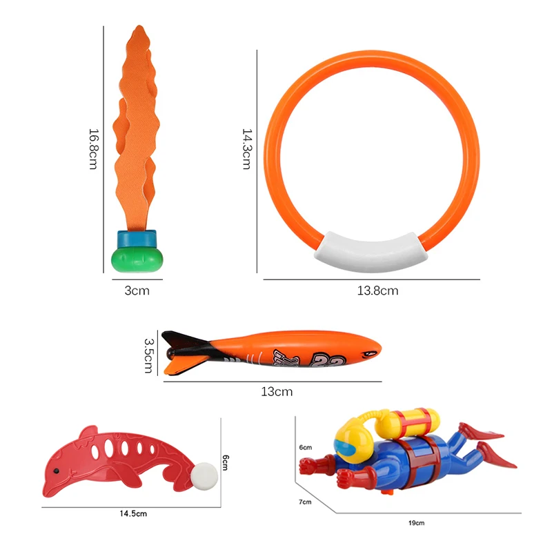 Juguetes de delfín y torpedo para niños