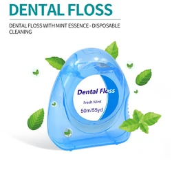 Hilo dental de menta desechable – Pack para limpiar huecosbetween teeth
