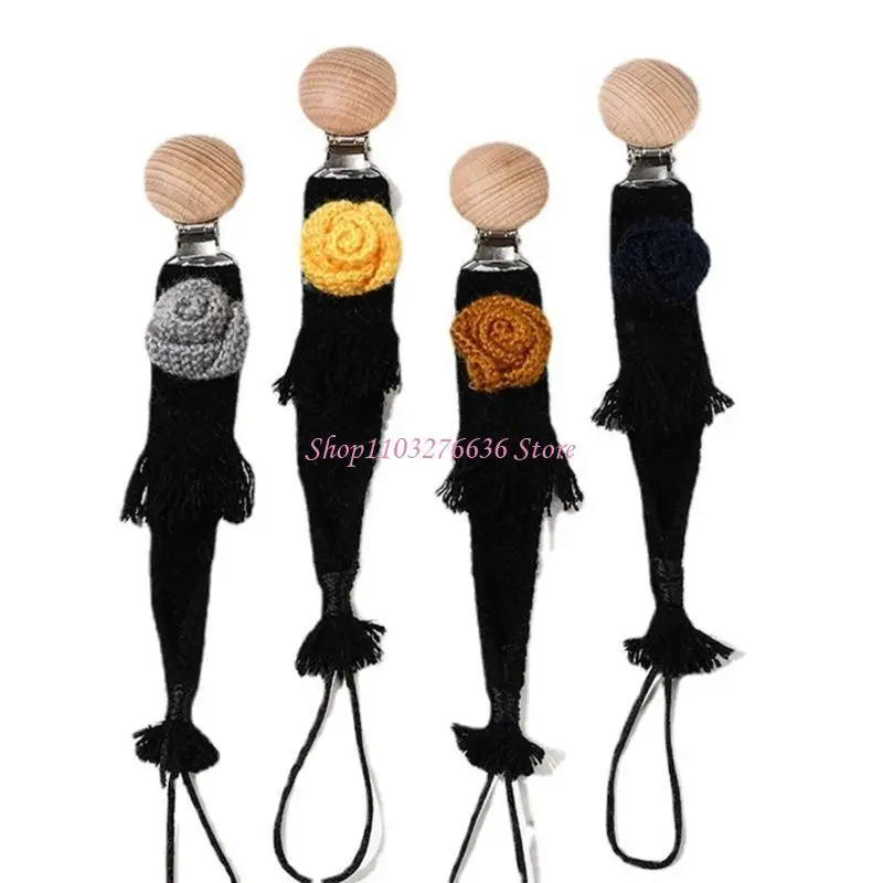Sujetachupetes con cadena ligera y soporte para chupete - imagen 3