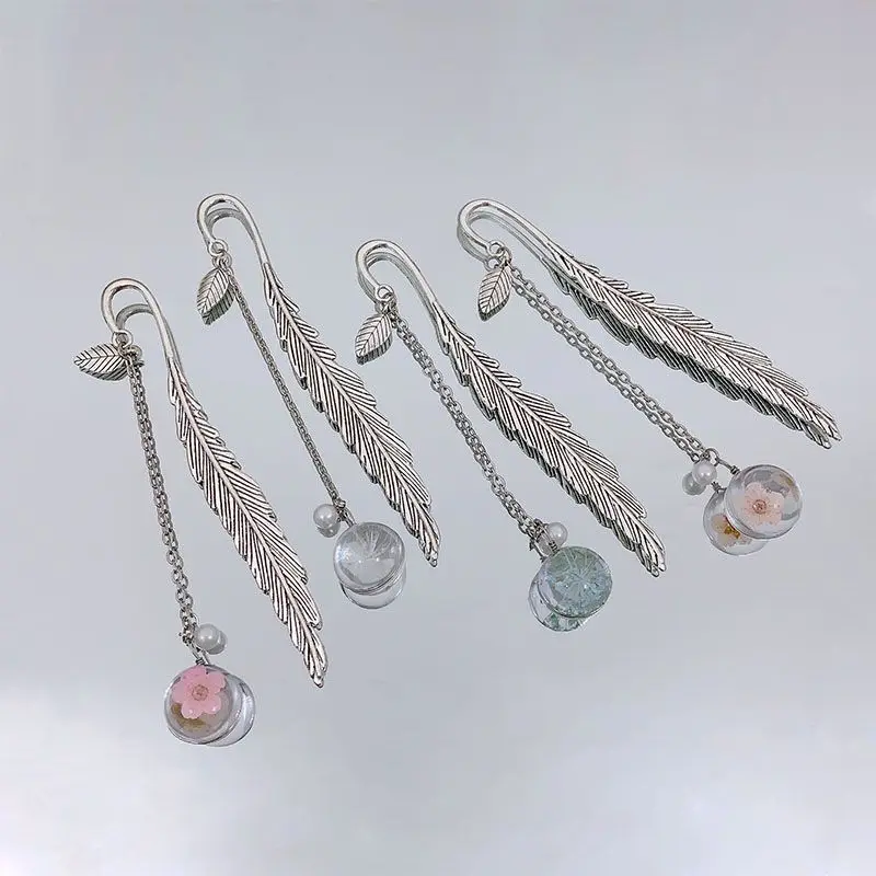 Marcapáginas de metal – Papelería coreana para escuela - imagen 4
