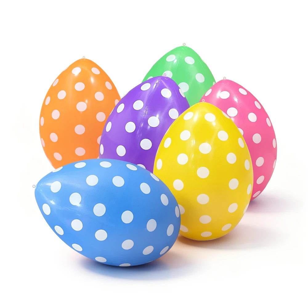 Decoración inflable con huevos de Pascua para jardín al aire libre - imagen 5