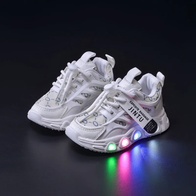 Zapatillas deportivas infantiles transpirables con suela flexible - imagen 5