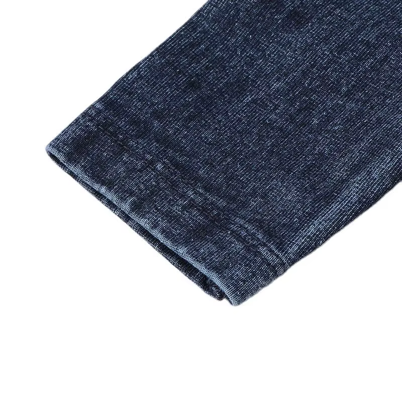 Camiseta vaquera con capucha para bebé y niño – Otoño Invierno - imagen 2
