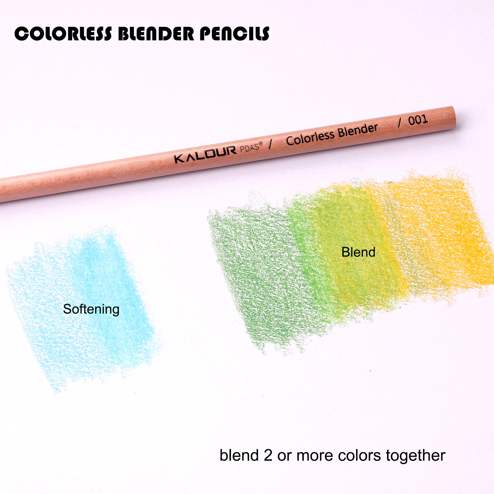 Lápices incoloros KALOUR – Cera suavizante para manualidades - imagen 5