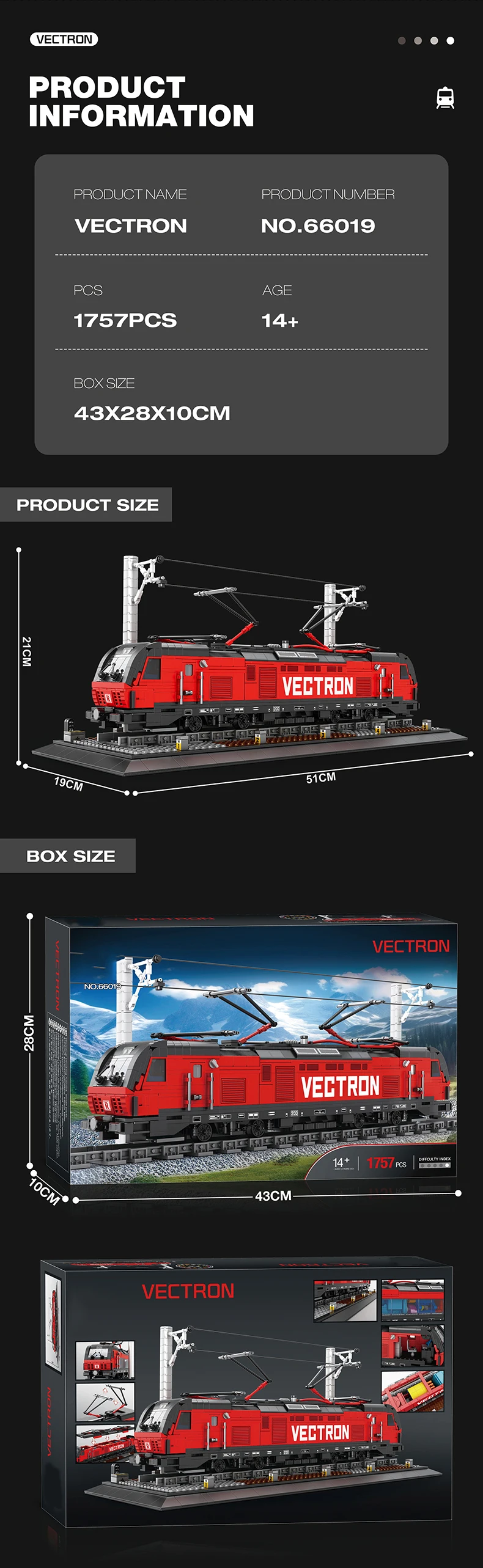 Colección temática de trenes