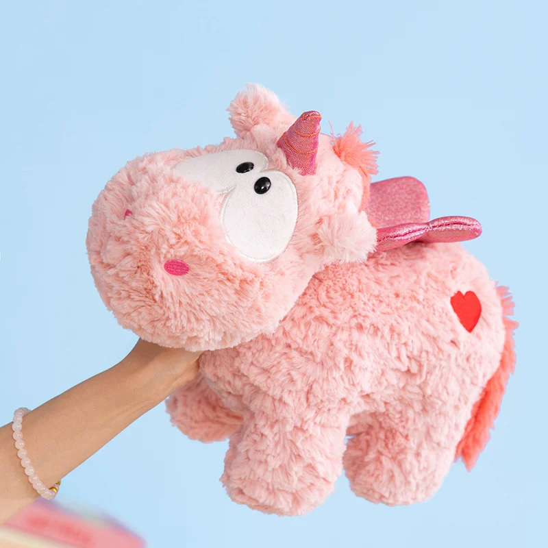 Peluche rosa suave para regalar y acompañar en cumpleaños - imagen 3