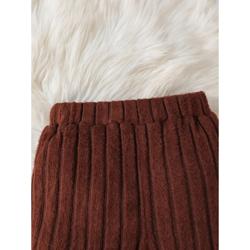 Conjunto con top de lazo y pantalón para niña - imagen 5