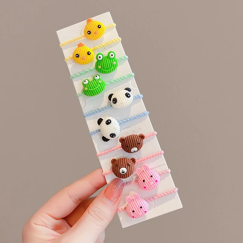 Bandas elásticas pelo niña y pinzas - Pack completo peinado - imagen 3