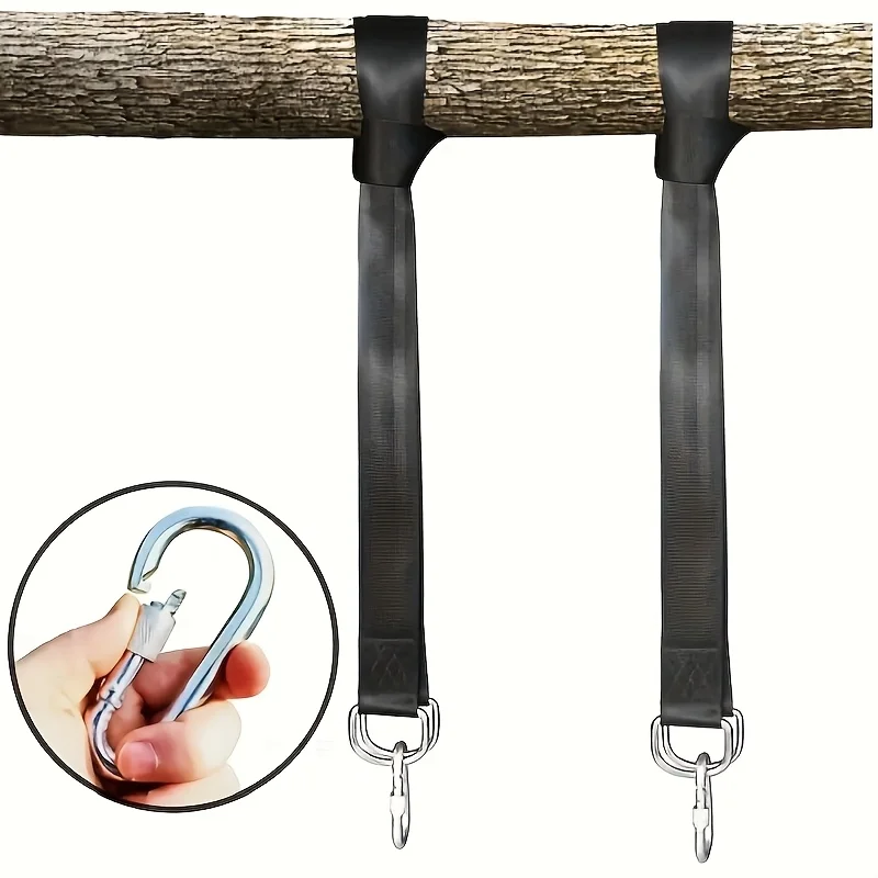 Correas para hamaca de camping resistentes con protector árbol - imagen 4