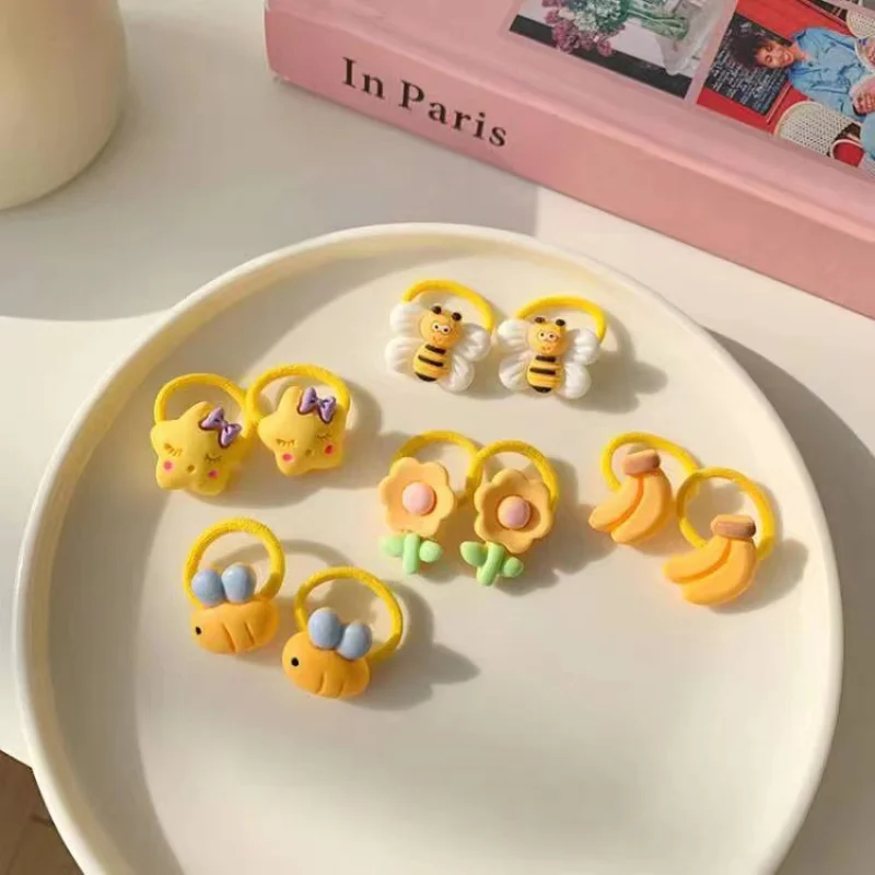 Banda elástica para el pelo de bebé con estampado animal y floral - imagen 4