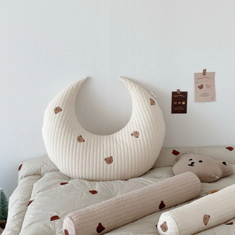 Almohada lavable a máquina en posición de uso