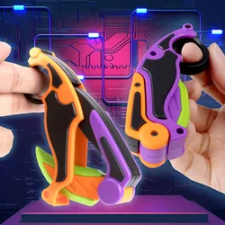 Juguete antiestrés plegable de bolsillo con diseño 3D portátil