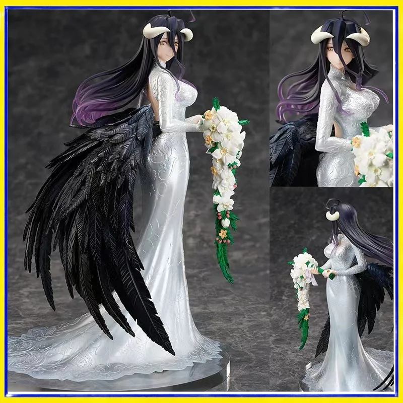 Figura coleccionable Bone King Albedo de PVC estilo anime acción