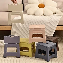 Taburete plegable infantil portátil para niños de plástico duradero