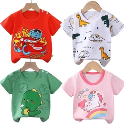 Camiseta manga corta algodón transpirable – Dibujos animados verano