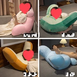 Cojín de cabecera con almohada incorporada para lectura y teléfono