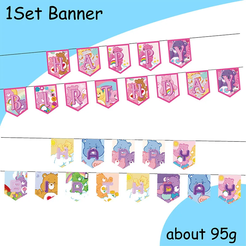 Set de decoración infantil Care Bears para fiesta de cumpleaños - imagen 4