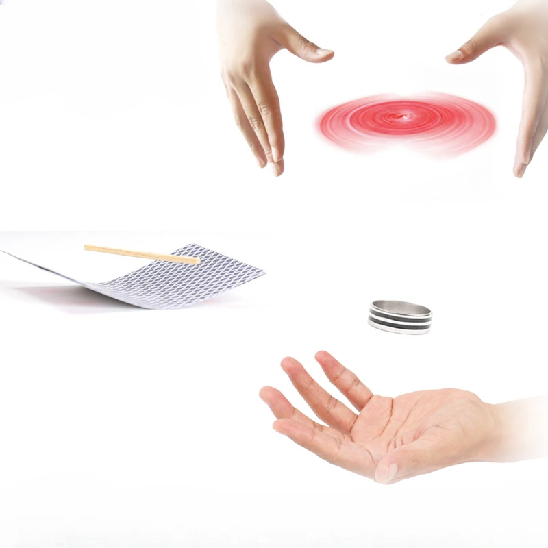 Juguetes de magia con anillos voladores educativos - imagen 2