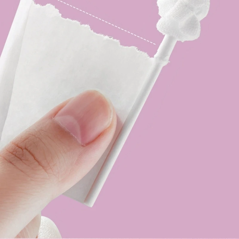 Palito limpiador de lengua para bebé, gasa suave desechable - imagen 5
