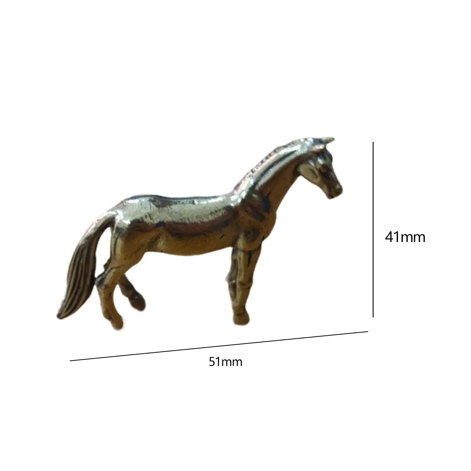 Figura de caballo vaquero pintada a mano para decoración infantil - imagen 4