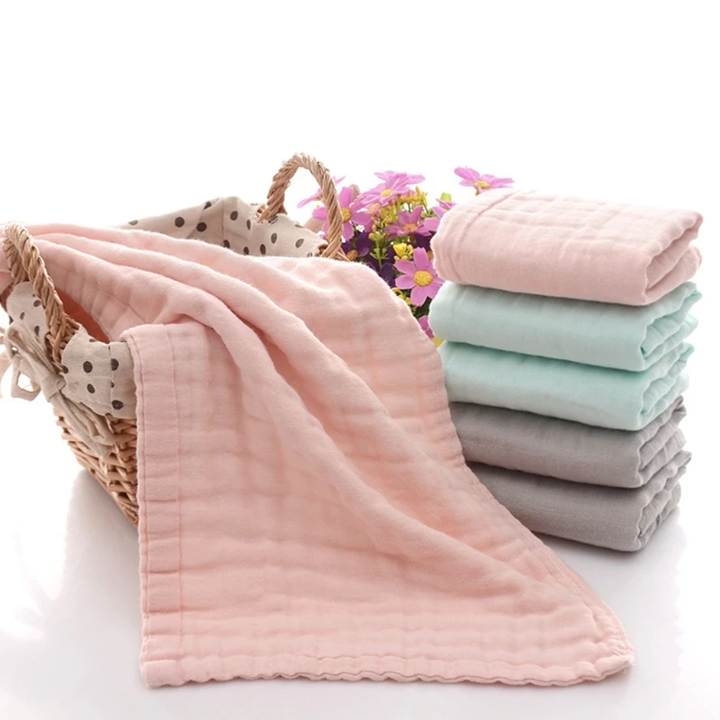Toalla de baño y muselina de algodón orgánico para bebé - imagen 5