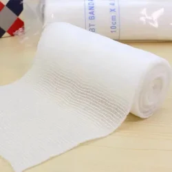 Kit de primeros auxilios infantil con vendajes elásticos y gasas