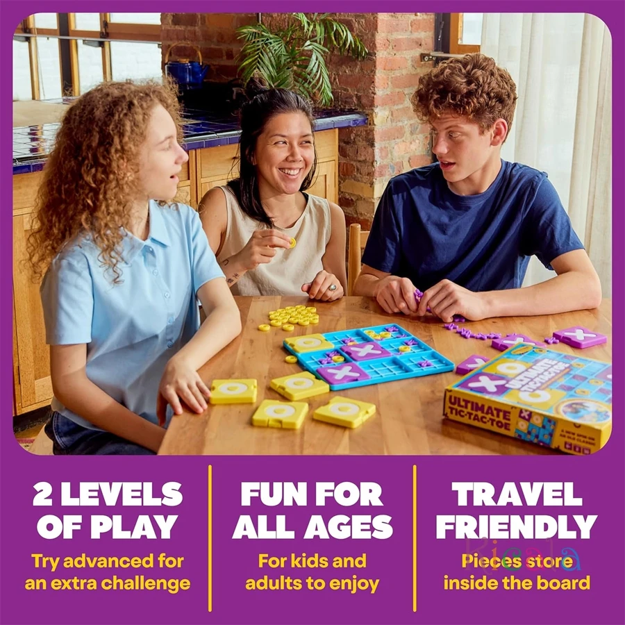 Juego de mesa Tic Tac Toe para niños – lógica y estrategia - imagen 2