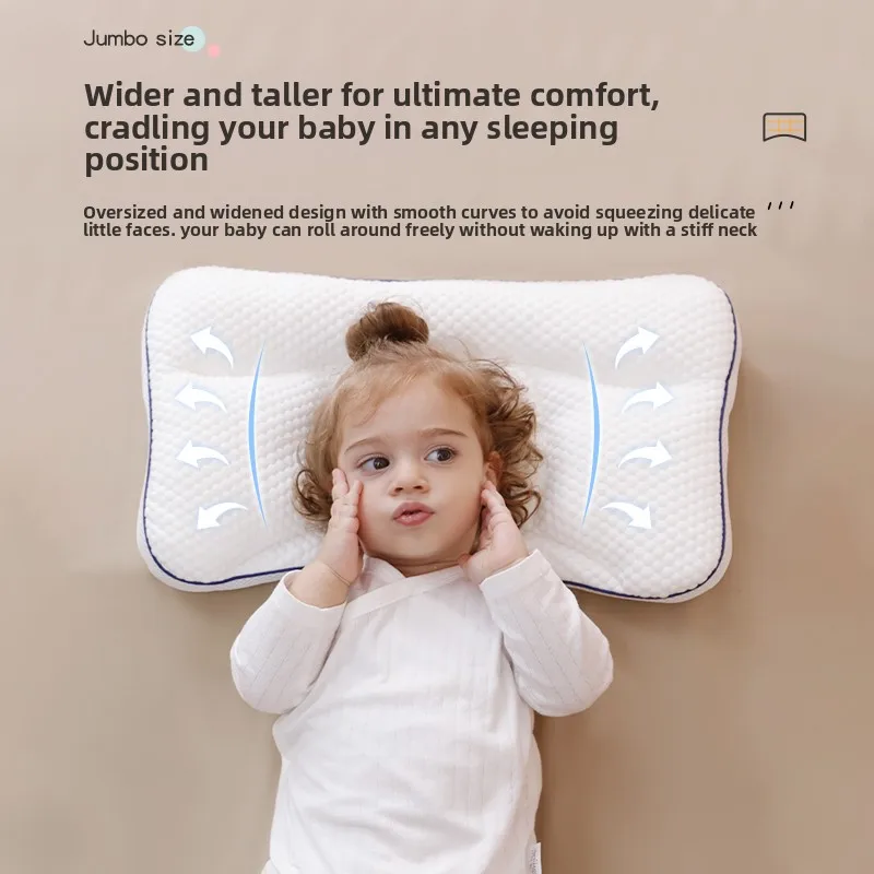 Almohada infantil con soporte cervical y divisiones para niños - imagen 4