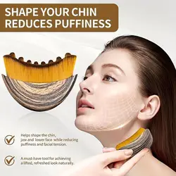 Cepillo masaje linfático Gua Sha para contorno de ojos y cuello