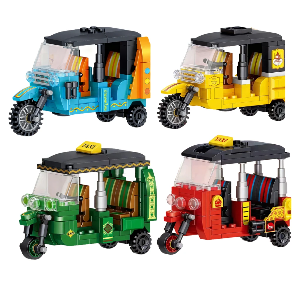 Moto con bloques de construcción MOC técnicos para niños y adultos - imagen 4