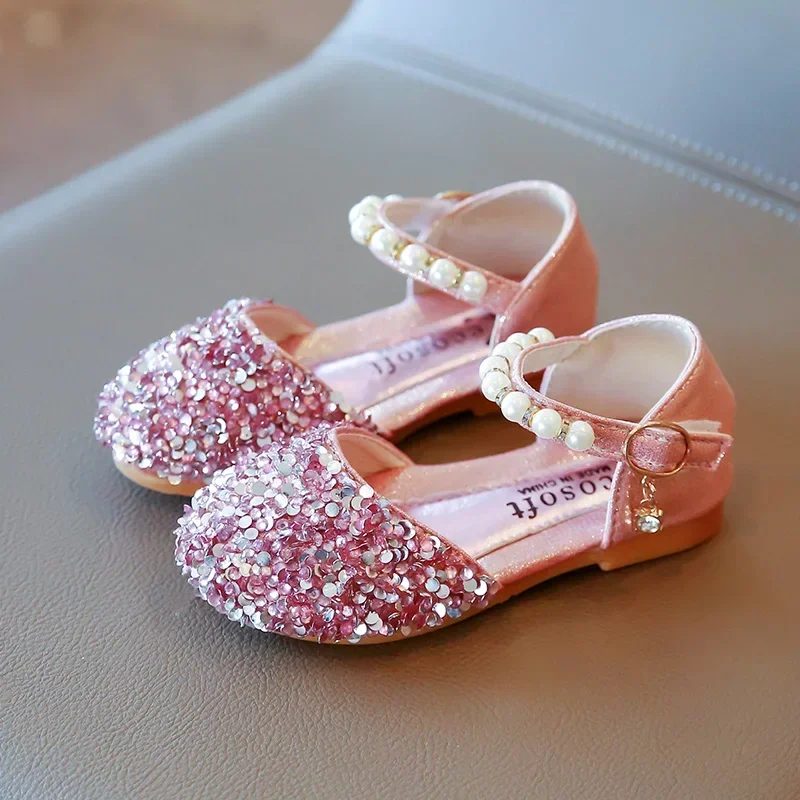 Zapatos planos de suela blanda para niñas estilo princesa - imagen 2