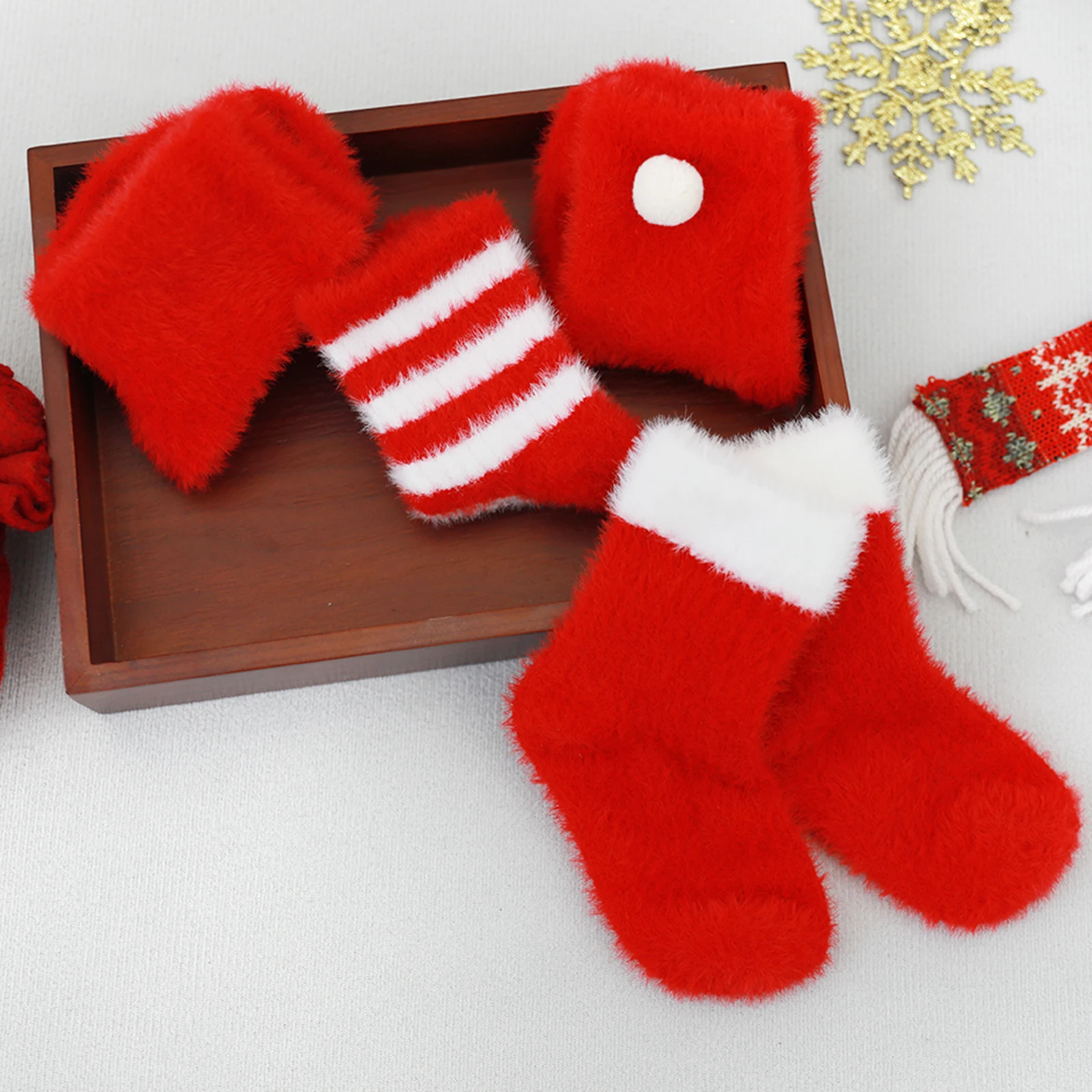 Calcetines antideslizantes navideños para niños – cálidos de invierno - imagen 5